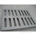 Grille composite de drainage de l&#39;eau en fibre de verre FRP 500 * 500